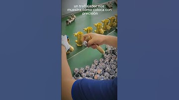 De precisie van deze medewerker aan de lopende band is echt ongeëvenaard 🤯 #AssemblyLine #shorts ...