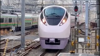 （直流区間）JR東日本E657系 カツK16編成・特急ひたち7号いわき行き（2024.2.15）