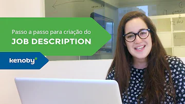 Como fazer o job description?