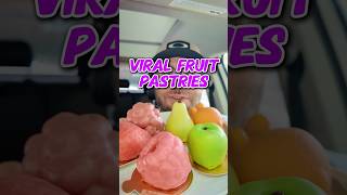VIRAL FRUIT PASTRIES #review #dessert #cake #food #foodreview