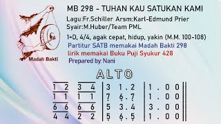 Download Lagu Tuhan Kau Satukan Kami (MB 298 - PS 428) ALTO MP3