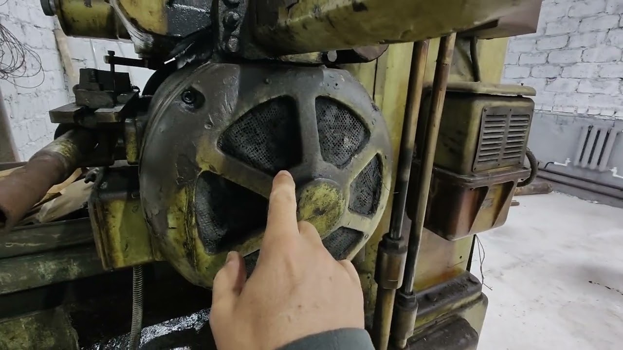 Легендарный плоскошлифовальный станок 372Б приехал!!!!!