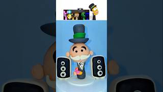 Sprunki 🎵 I Made Monopoly Go 🎩 and The Simpsons 🍩 With Clay 🌈 #sprunki 🎶