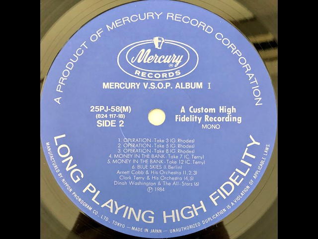 Murcury 40th Anniversary V.S.O.P. Album / 1B - YouTube