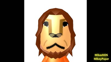 QR Codes - Lion Mii 3DS