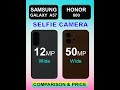 Samsung Galaxy A57 Vs Honor 600 Full Comparison & Price in Pakistan India & Bangladesh