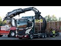Field testing the new Scania 560 R XT (Extended Version)