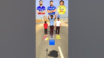 Dhoni Vs Virat vs Rohit colour passa PT-2@6GAMETIMES#shorts#rcb#csk#mi#ipl#ipl2025 #youtubeshorts