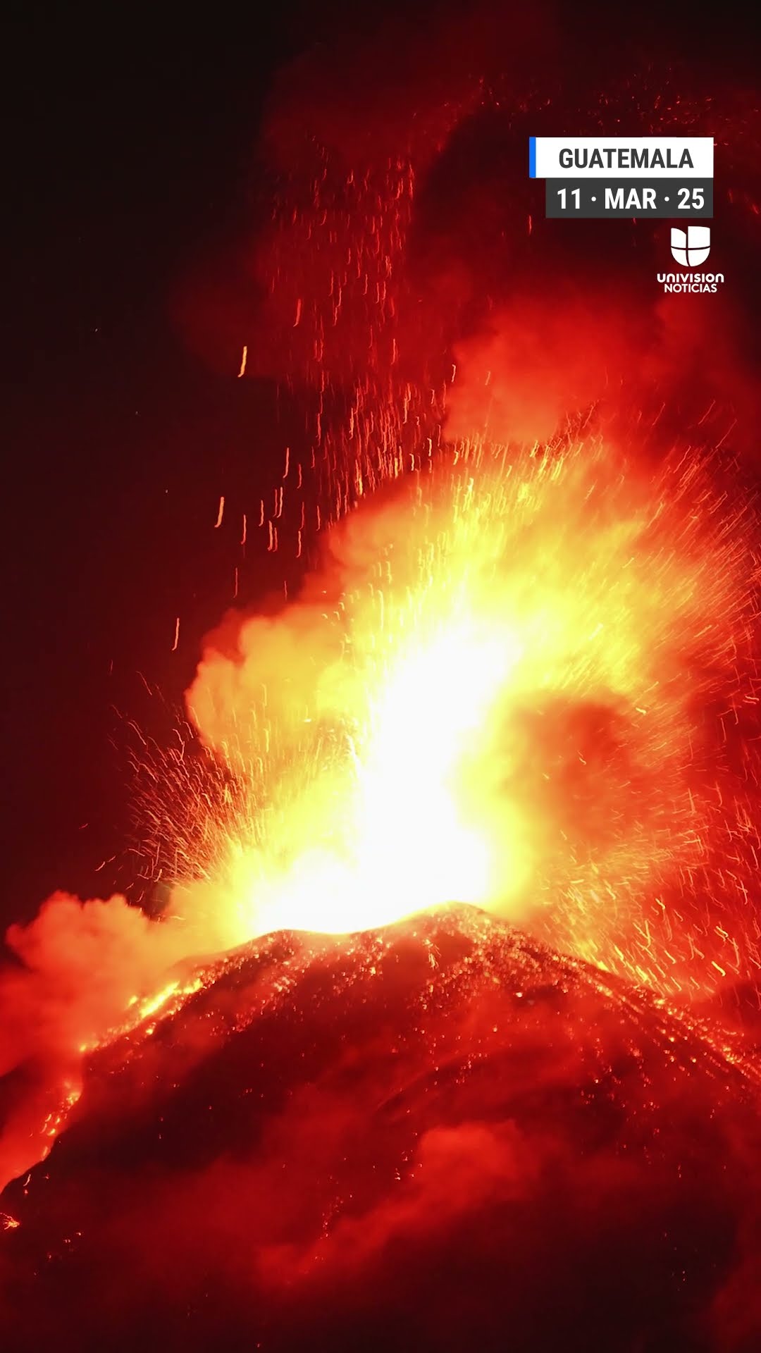 ? Alerta por erupción del Volcán de Fuego en Guatemala