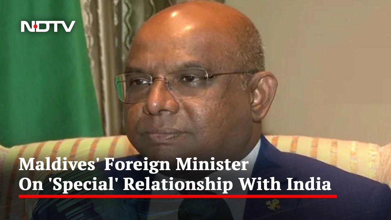 "India Is Special For Maldives": Island Nation's India-First Foreign Policy