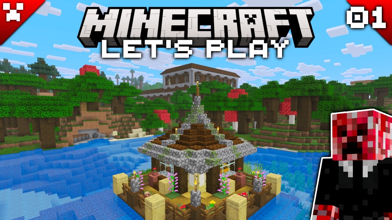 A FRESH START IN MINECRAFT! | Let's Play Minecraft Survival Episode 1 ...