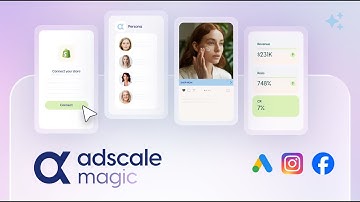 AdScale Magic: eCommerce advertising solved with AI.