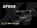 Introducing the Canon XF605 Professional Camcorder