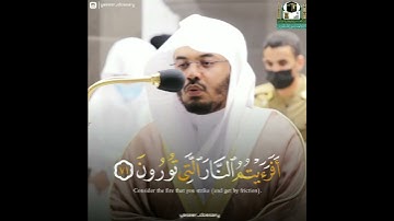 تلاوة كردية جميلة رائعة من سورة الواقعة | د. #ياسر_الدوسري