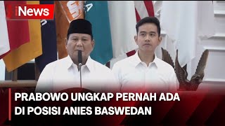 Berikan Pidato Pertama, Prabowo: Mas Anies, Saya Pernah Ada di Posisi Anda - Breaking News 24/04