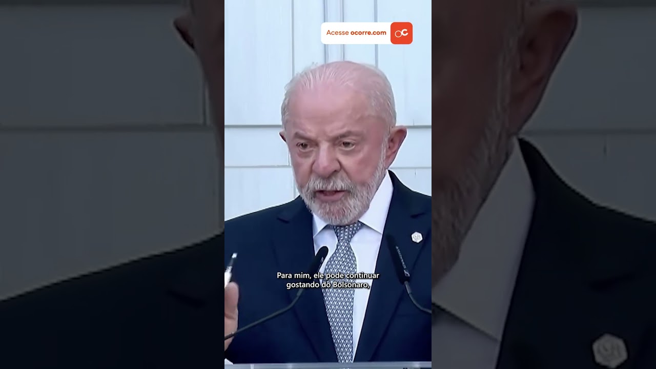 LULA pede que TRUMP NÃO 'SE META' nas eleições do Brasil