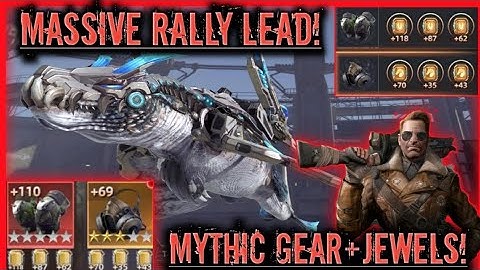 Packs and purchases for $3000 mythic rally lead account! Gold jewels + gear mecha domination rampage