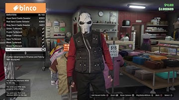 Grand Theft Auto 5 Online Suicide Squad Deadshot Outfit tutorial UPDATED