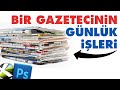 Gazete sayfası nasıl tasarlanır? ( Quark Xpress ve Photoshop kullanarak )