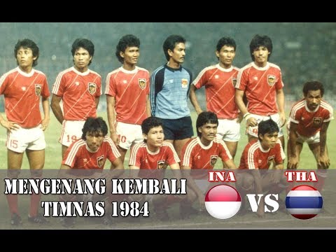 Mengenang Indonesia vs Thailand Era 1984 Live TVRI Jadul