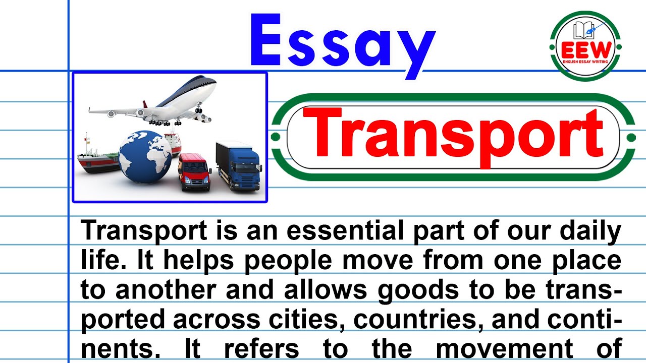 Essay on Transport in 150 Words in English || Transport
