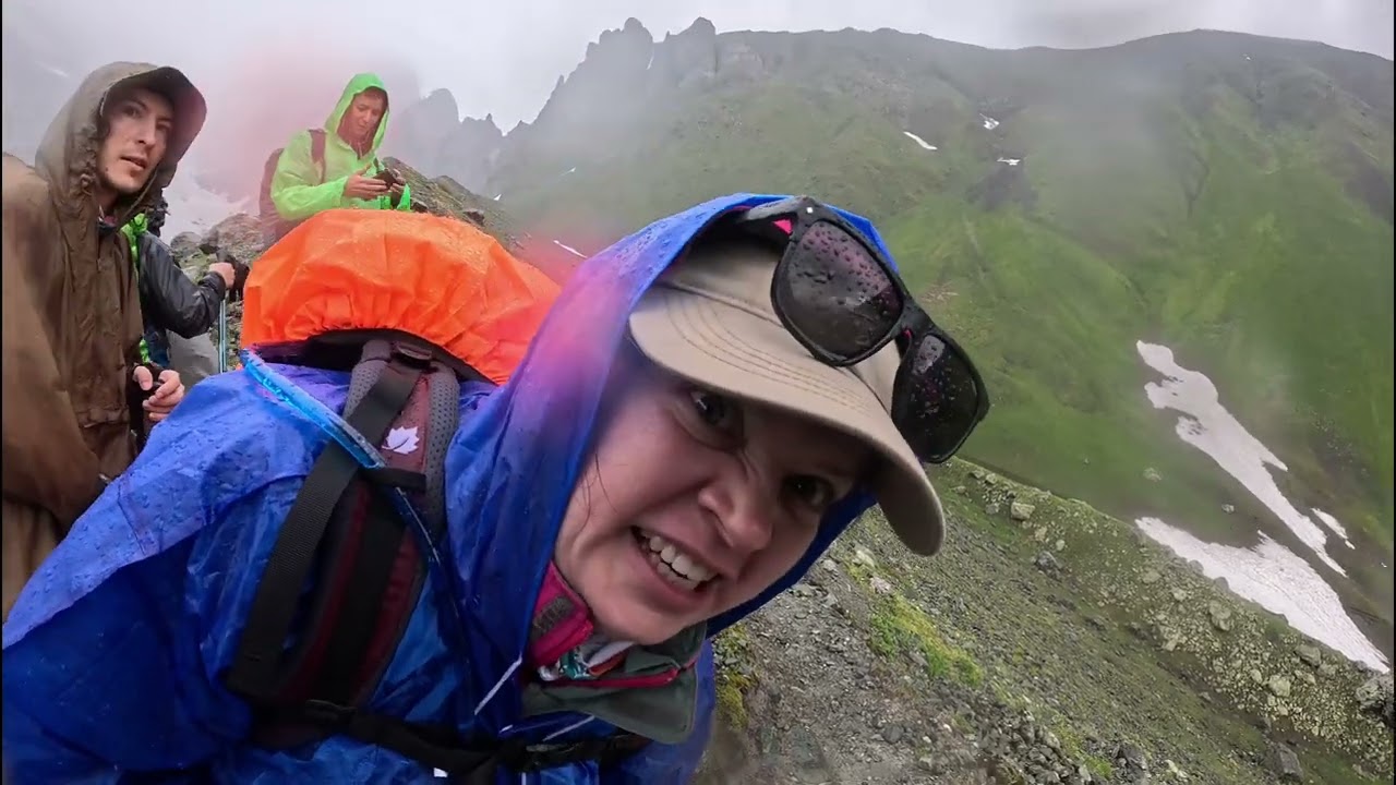 Hike from Roshka to Juta via Abudelauri lakes and Chaukhi pass