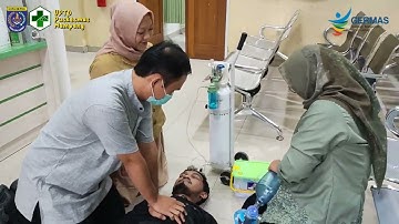 Simulasi Code Blue di UPTD Puskesmas Mampang