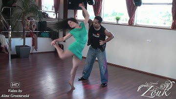 Show Adilio Porto with Evelyn Magyari & Krisztina Balazs @ La Grande Zouk boot