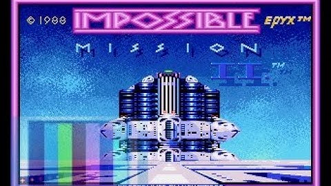 Impossible Mission II Amiga Ending