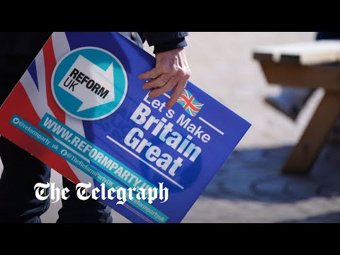 Reform UK holding general election press conference in Westminster