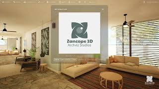3D Archviz Interactive - User Experience - 2023 - Zancope3D.com
