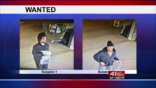 Two men wanted in card theft, fraud investigation