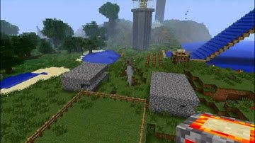 Minecraft Mod Showcase: Instant Structures Mod