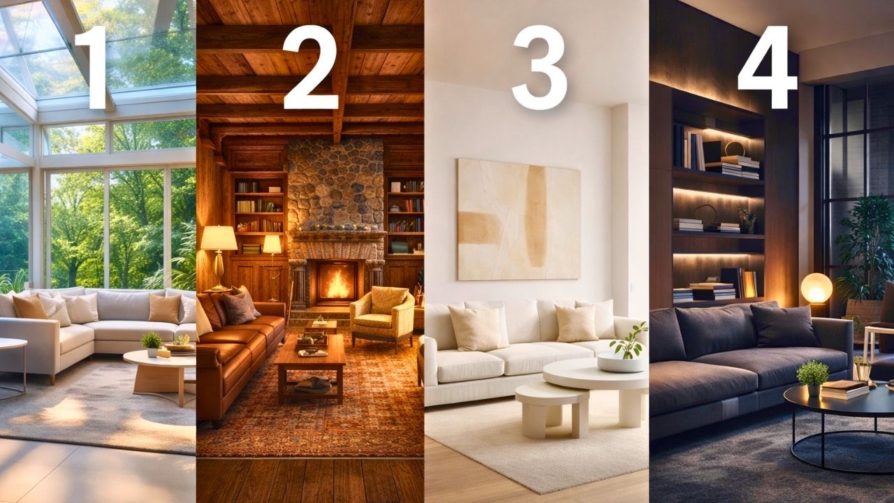 Não Pense. Apenas Escolha Uma Sala — O Que Sua Escolha Revela Sobre Você | Carl Jung