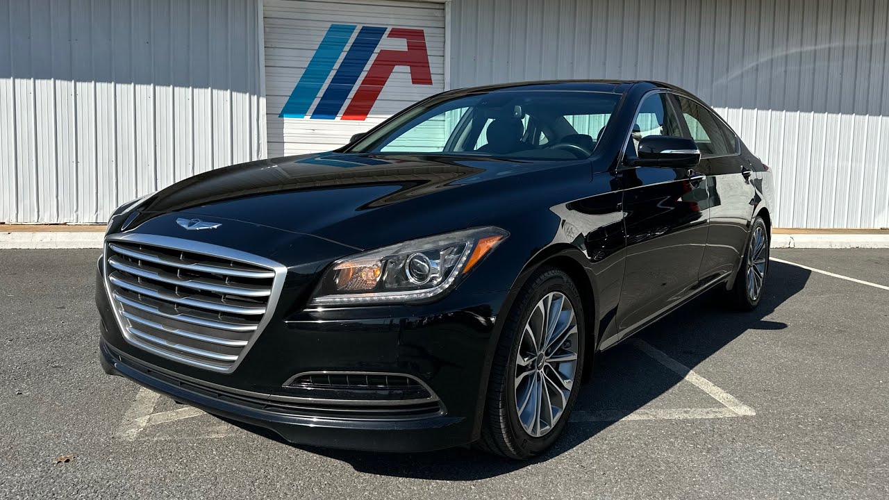 Walk Around of our 2015 Hyundai Genesis - YouTube