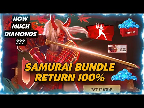 FREE FIRE ZOMBIFIED SAMURAI BUNDLE RETURN 