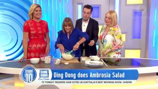Ding Dong Does Dinner: Ambrosia Salad