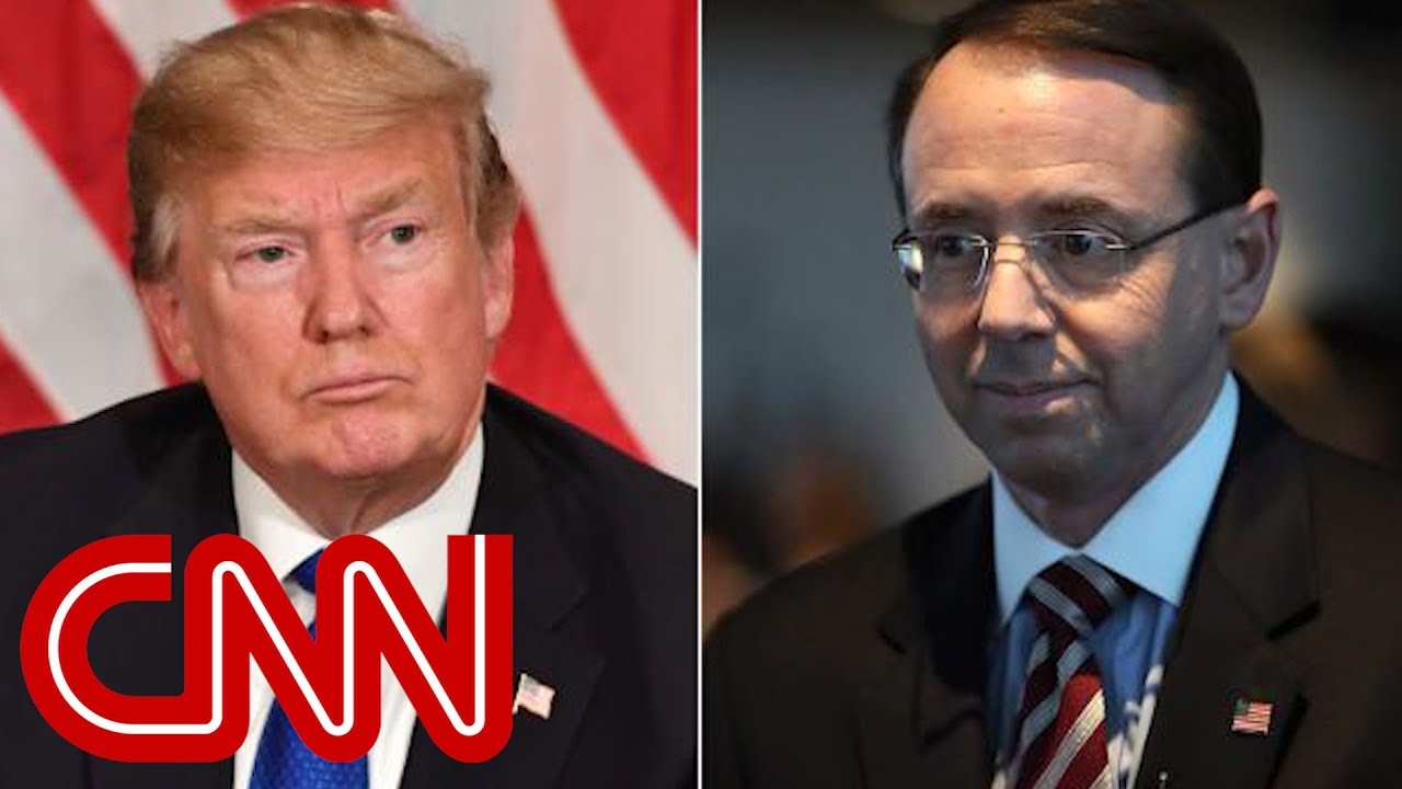 Trump Meets With Rod Rosenstein YouTube