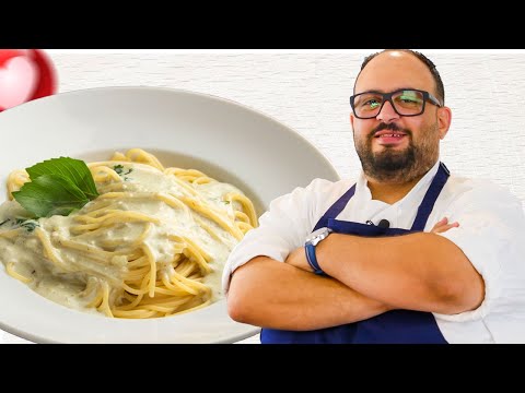 مكرونة بصوص الجبن الريكفورد