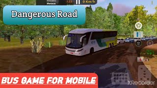 World Bus driving simulator |  google play game |dangerous Road screenshot 4