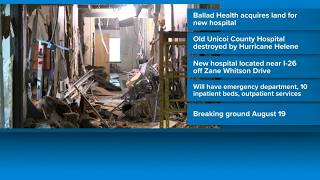 More progress in a years-long project to bring health care back to Unicoi County
