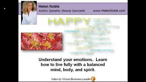 Helen Noble - Author, Speaker, Skin Care Specialist