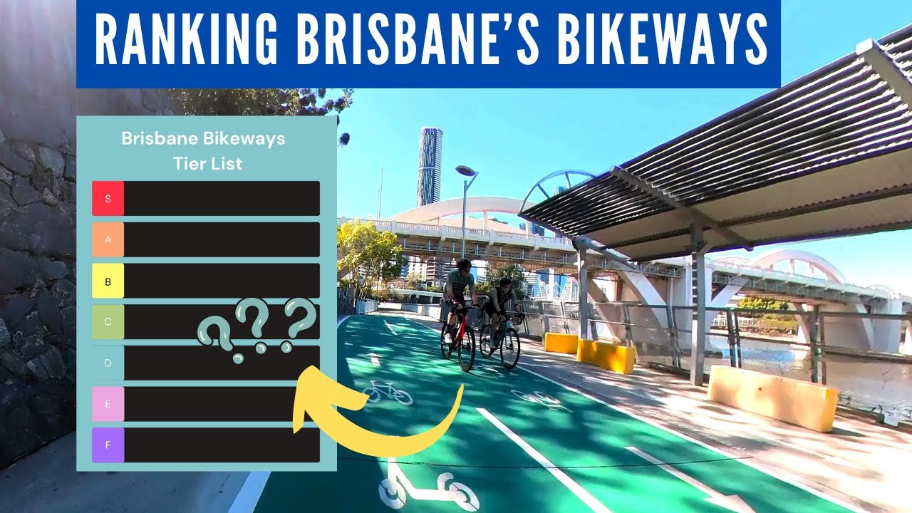 What makes a GOOD bikeway? Ranking Brisbane's bike routes YouTube