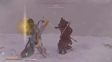 Ghost of Yotei - Takezo The Unrivaled hard Difficulty Mt. Yotei No Hit