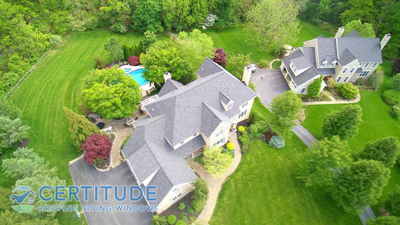 Malvern, PA Roof Replacement Certainteed Landmark PRO! YouTube