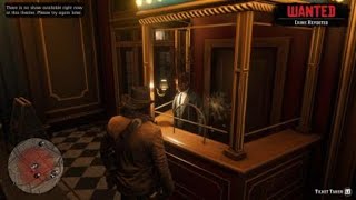 Arthur buys a ticket.