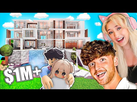 Surprising my BOYFRIEND With a $1 Million BLOXBURG HOUSE!