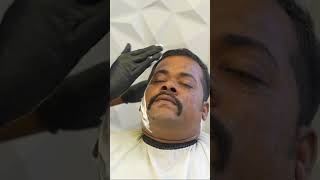 Beard Shave With Foam For Mens Rainbow Beauty And Tattoo