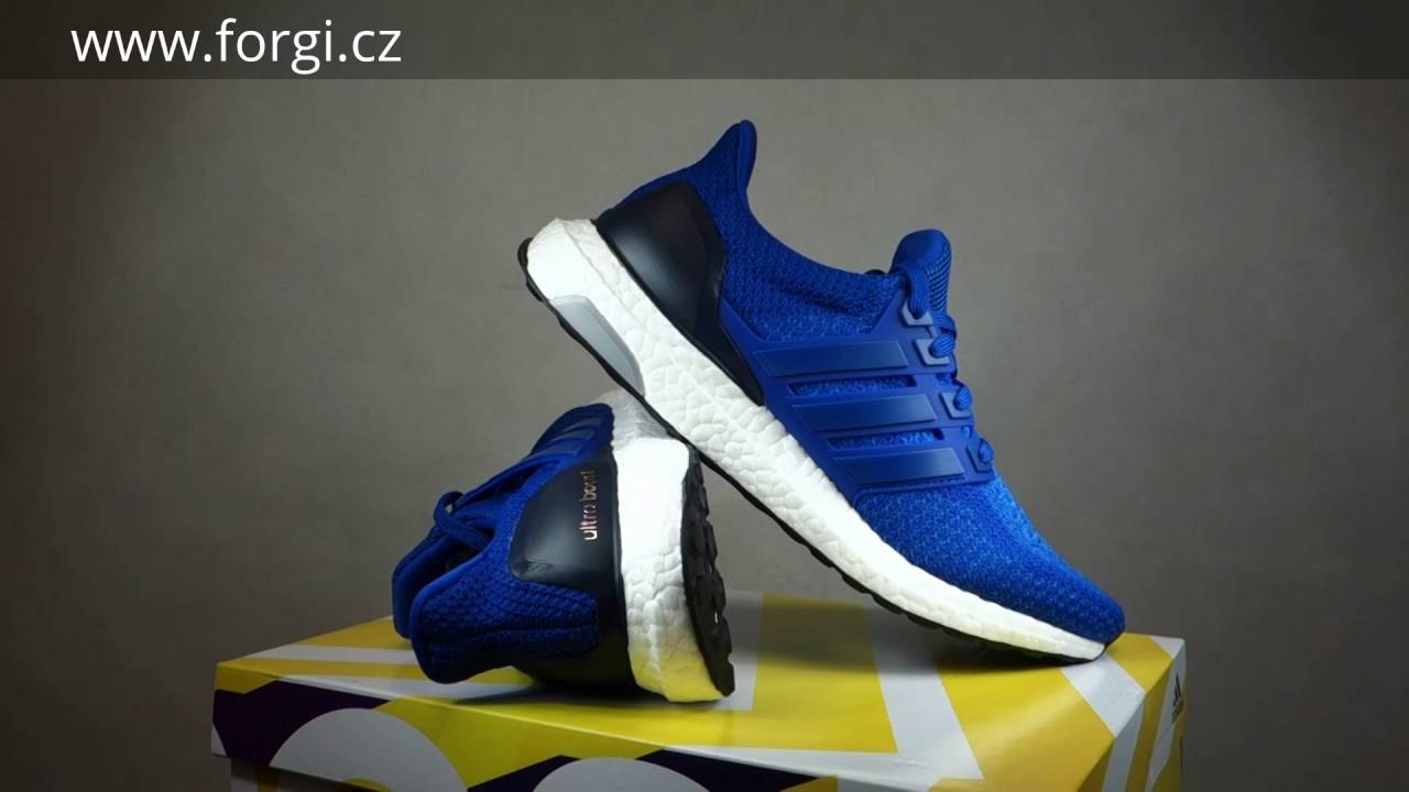 Pánské stylové boty adidas UltraBOOST m AQ5932 adidas Ultra Boost Royal Blue AQ5932 |