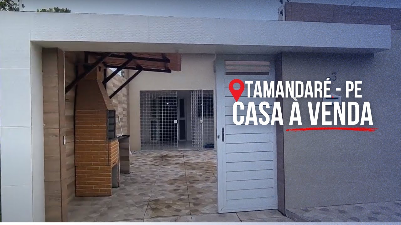 🏡 Casa NOVA com Piscina à Venda em Tamandaré | Em Frente à Marina Carneiros